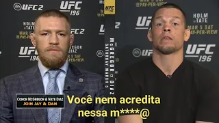 Conor McGregor x Nate Diaz - Trash Talk - Legendado Português BR