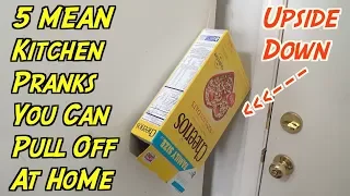 5 Kitchen Pranks Anyone Can Do At Home - HOW TO PRANK (Evil Booby Traps) | Nextraker