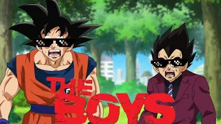 GOKU VS FRIEZA | Goku Thug Life moment | The Boys Meme
