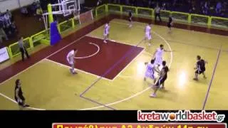 Ηράκλειο   Παγκράτι 84 78 Α2 Ανδρών Λίντο 14η αγ ΕΟΚ Μπάσκετ 26 1 2013 Basketball