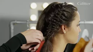 French Braid on the Side Tutorial by Glitter