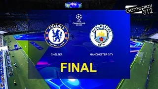 Final UEFA Champions League 2022 UCL - FC Chelsea vs Manchester City - eFootball PES 2021
