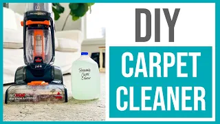 Homemade Carpet Cleaner Solution // Best DIY Rug Doctor Copycat!