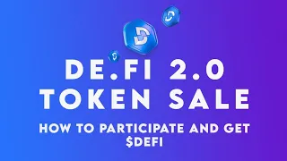 De.Fi token sale | How to participate and get $DEFI