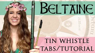 BELTAINE - Tin Whistle Tabs Tutorial | LOW WHISTLE PENNYWHISTLE