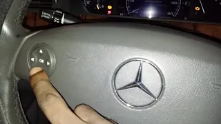 S550 2007 SERVICE LIGHT RESET