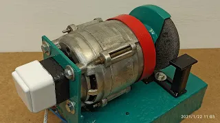 Как сделать точило  из двигателя от стиральной машины