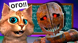 ПОБЕГ ИЗ ШКОЛЫ МИСТЕРА КОШМАРА в ROBLOX Страшная история в Роблокс Mr NIGHTMARE'S SCHOOL Весёлый Кот