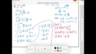 IB Math AA SL: Definite Integrals by Substitution (Chapter 13, Section 3)