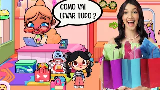 LULUCA vai às Compras no Mundo de AVATAR WORLD | Família Luluca