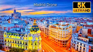 Madrid in 5K Drone | Madrid Spain in 5K UHD Drone Tour