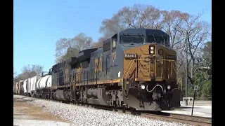 CSX A757 & X693 on the Georgia Road