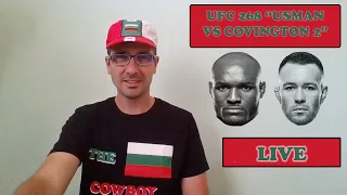 UFC 268: USMAN VS COVINGTON 2 + NAMAJUNAS VS ZHANG 2 + GAETHJE VS CHANDLER - LIVE FIGHT REACTIONS