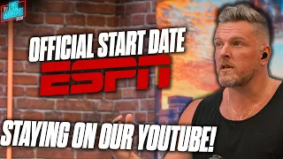 Pat McAfee Announces The Official Start Date For His Show On ESPN & Other Big News