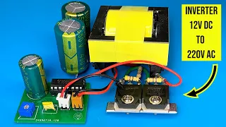 how to make simple inverter ,using IC KA7500, mosfet ,IRF3205 ,banggood