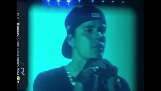 Justin Bieber - Justice Tour LIVE Mexico City - Singing 2 Much and Crying