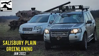 Ice-breaking Greenlaning on Salisbury Plain (Freelander 2)-A Video by Joel Self - Outdoor Instructor