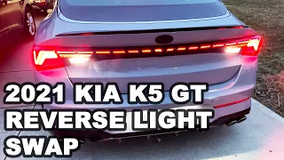 0023: 2021 Kia K5 GT LED Reverse Bulb Update
