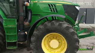 огляд трактора John Deere 6210R/Обзор трактора John Deere 6210R