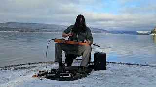 Dan Dubuque covering DEPECHE MODE's "Enjoy The Silence" from VIOLATOR on a Weissenborn Slide Guitar