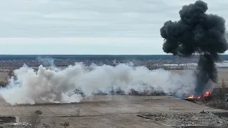 Українські військові збили ворожий російський вертоліт