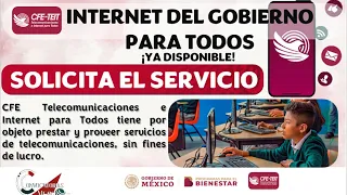 😱 ¡YA DISPONIBLE! Internet que ofrece el Gobierno Busca conectar a todo el País