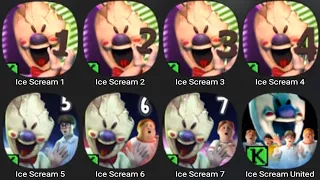 Ice Scream 1,Ice Scream 2,Ice Scream 3,Ice Scream 4,Ice Scream 5,Ice Scream 6,Ice Scream 7,IS United