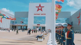 Экспозиции Концерна ВКО Алмаз-Антей и Корпорации ТРВ на Международном  форуме Армия - 2019