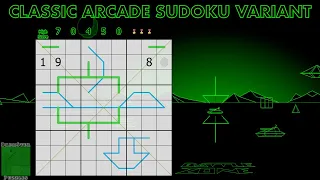Classic Arcade in Sudoku Variant Form.