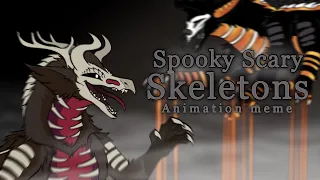 Spooky Scary Skeletons // animation meme // Griffin’s destiny - FLASH WARNING