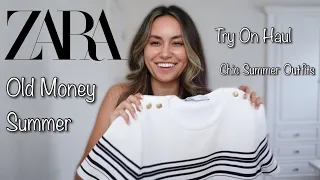 Old Money Summer | Zara Try On Haul