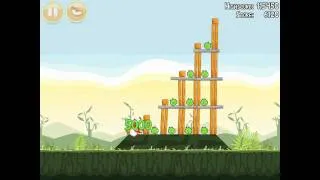 Angry Birds Poached Eggs 2-3 Walkthrough 3 Star