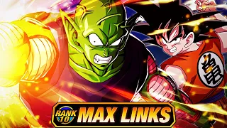 RELEASED ON GLOBAL! LEVEL 10 LINKS 100% RAINBOW STAR LR PHY GOKU & PICCOLO! (DBZ: Dokkan Battle)