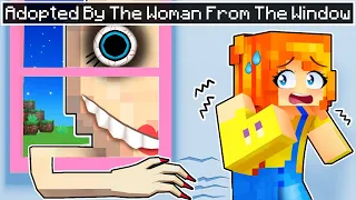 Adopted by the WOMAN FROM THE WINDOW in Minecraft!
