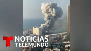 Al menos 70 muertos y 3,000 heridos en explosión de Beirut | Noticias Telemundo