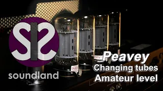 How to change Tubes in a Peavey ValveKing 100 Guitar Amp  Ep 1