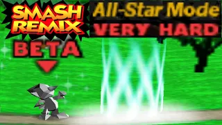 Smash Remix - All Star Mode Gameplay with Polygon Dr. Mario (VERY HARD)