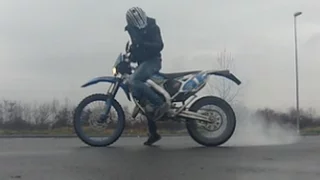 GOPRO: TM 125  and GAS GAS 125 [wheelies and angry people]