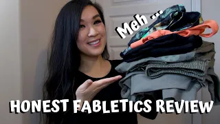 HONEST FABLETICS Haul & Try On Review 2022