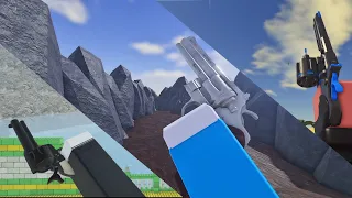 Revolver Reload Animations In 33 Different Roblox Games !