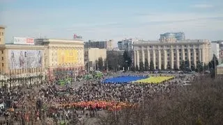 Митинг в поддержку Кернеса. Харьков. Robinzon.TV