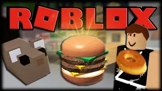 A VOLTA DO X-RATÃO E SURFANDO QUEIJOS - ROBLOX Cook Burgers