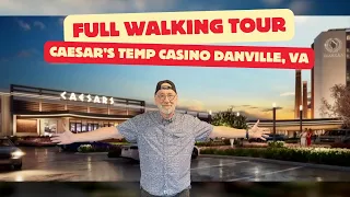 Caesars Virginia Casino Walkthrough, Danville VA #casinotours #walkingtour