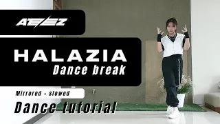 #TWINTORIAL | ATEEZ - HALAZIA Dance Break [Mirorred + Slowed Dance Tutorial] | Trifena & Trifosa