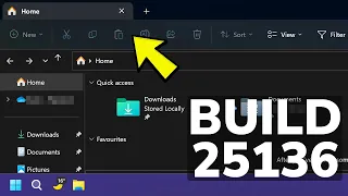 New Windows 11 Build 25136 – Tabs in File Explorer with New Design, Dynamic Widgets, and Fixes (Dev)