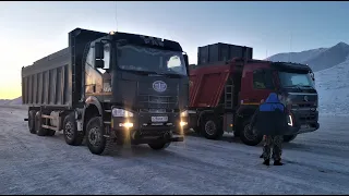 ГОК "Кубака" - "Ольча", Магаданская область,зимник,тайга