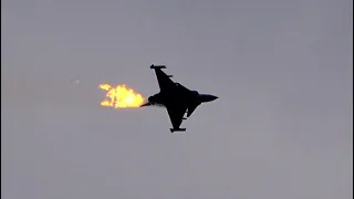 Hometown Hero JAS 39 Gripen Spitting Fire and Launching Flares at Kecskemét Airshow [4K]