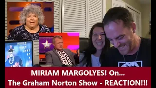 Americans React | MIRIAM MARGOLYES | The Graham Norton Show | REACTION