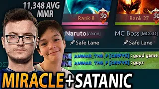 When MIRACLE and SATANIC play in the SAME TEAM first pick SF