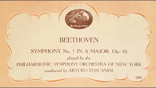 Arturo Toscanini and New York Philharmonic-Symphony Orchestra - Symphony No. 7 (Beethoven) (1936)